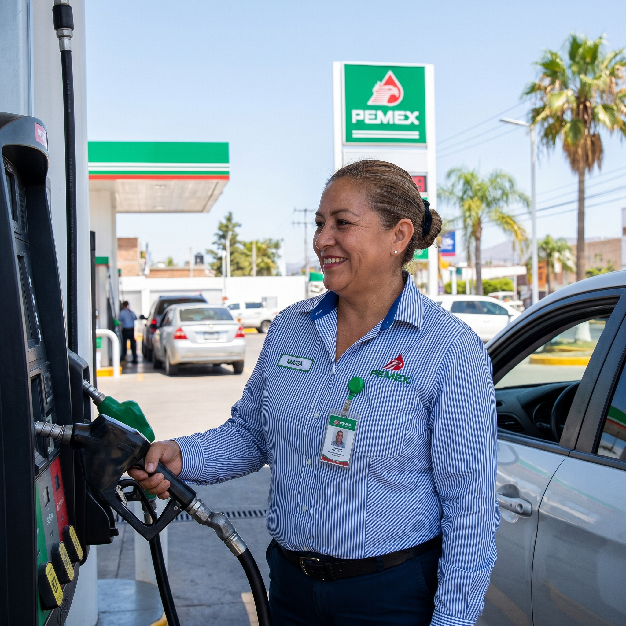 Gasolinera femenino